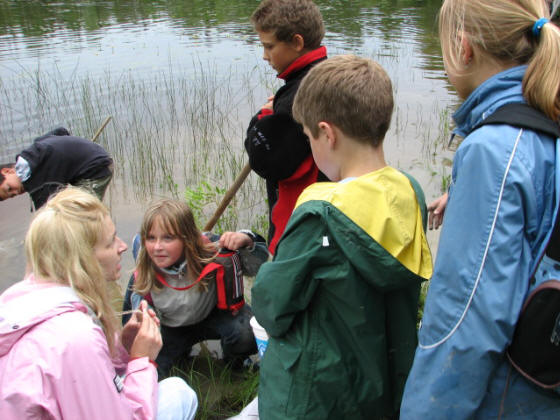 Sur les rives du lac Chicobi